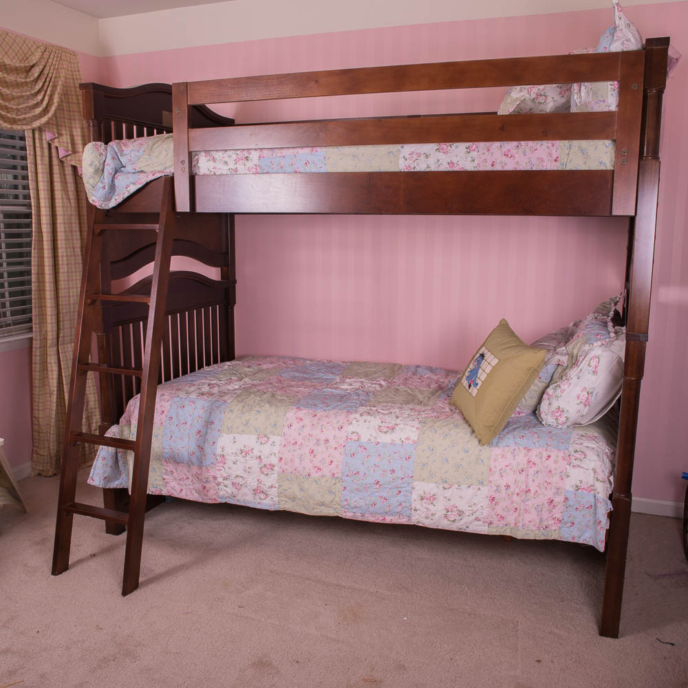 Set of Wooden Bunk Beds EBTH