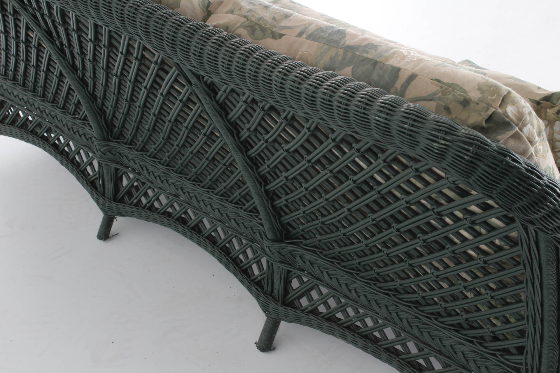 Henry Link Wicker Sofa EBTH