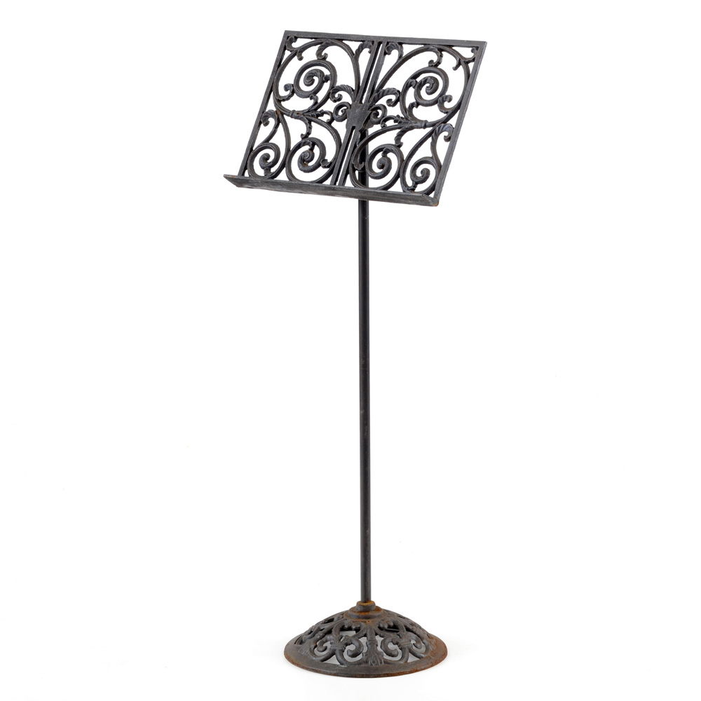 Cast Iron Music Stand Ebth