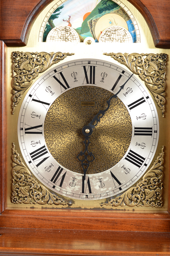 Emperor Clock Company Grandfather Clock EBTH