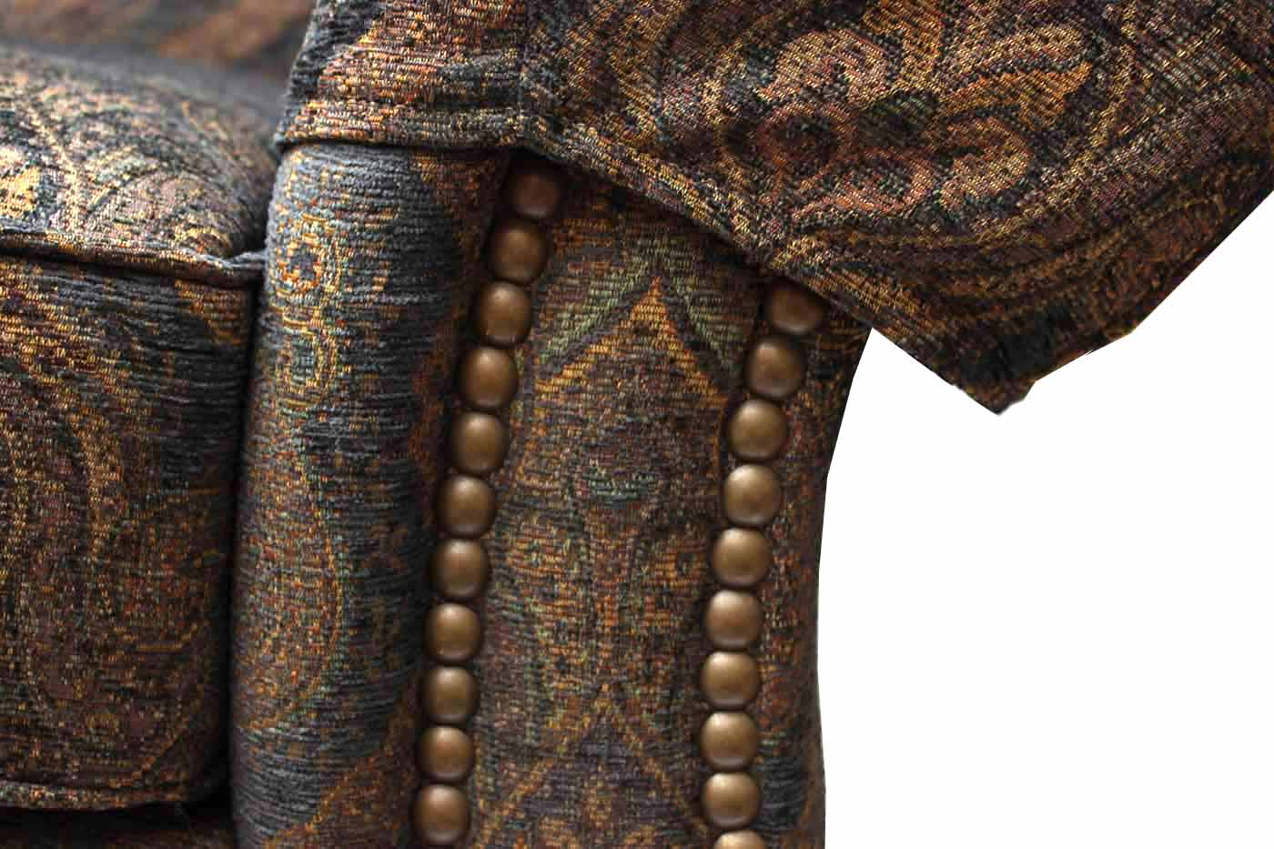 Huntington House Overstuffed Wingback Chair EBTH