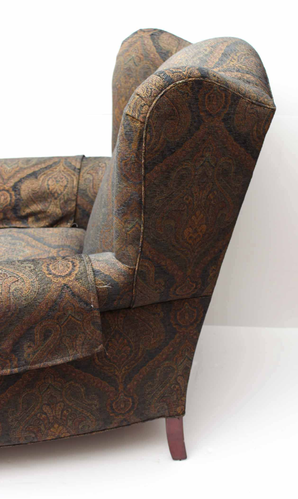 Huntington House Overstuffed Wingback Chair EBTH
