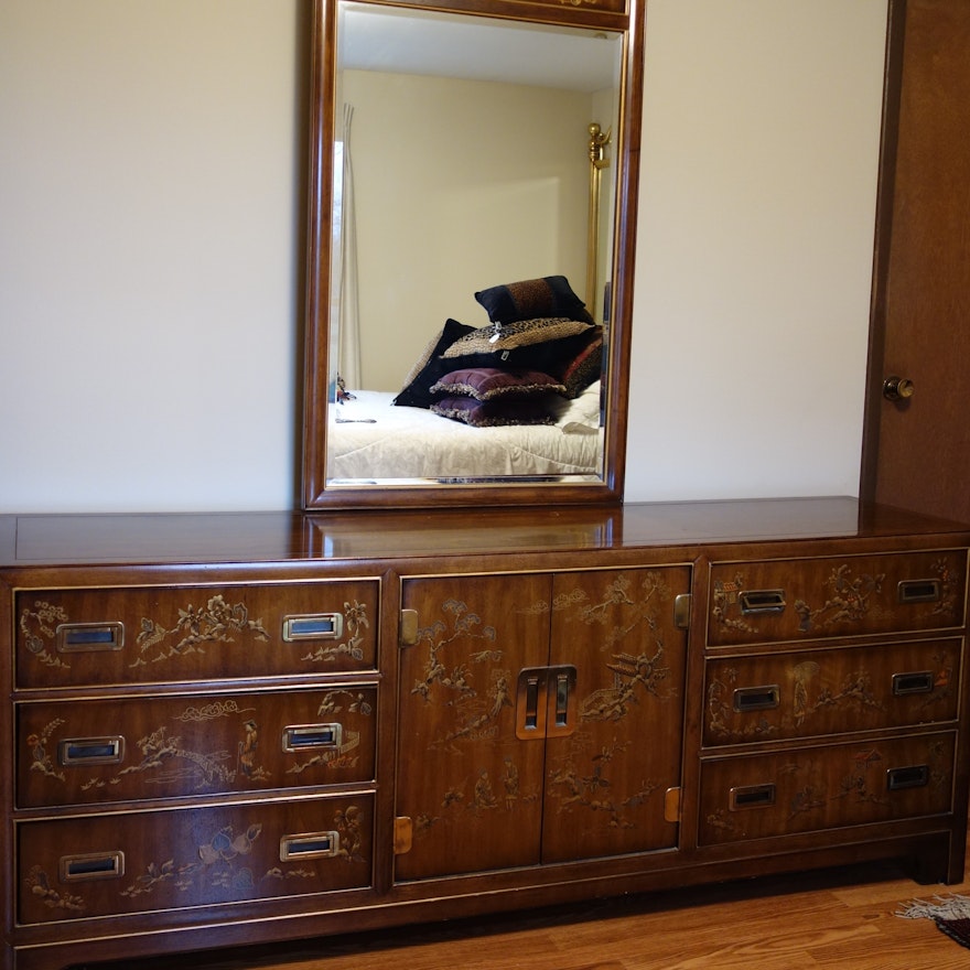 Drexel Heritage Dynasty Dresser With Mirror Ebth