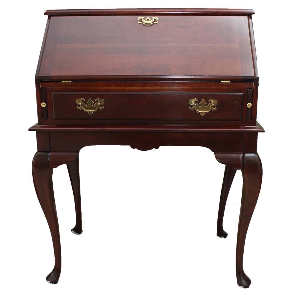 Queen Anne Style Secretary Desk EBTH