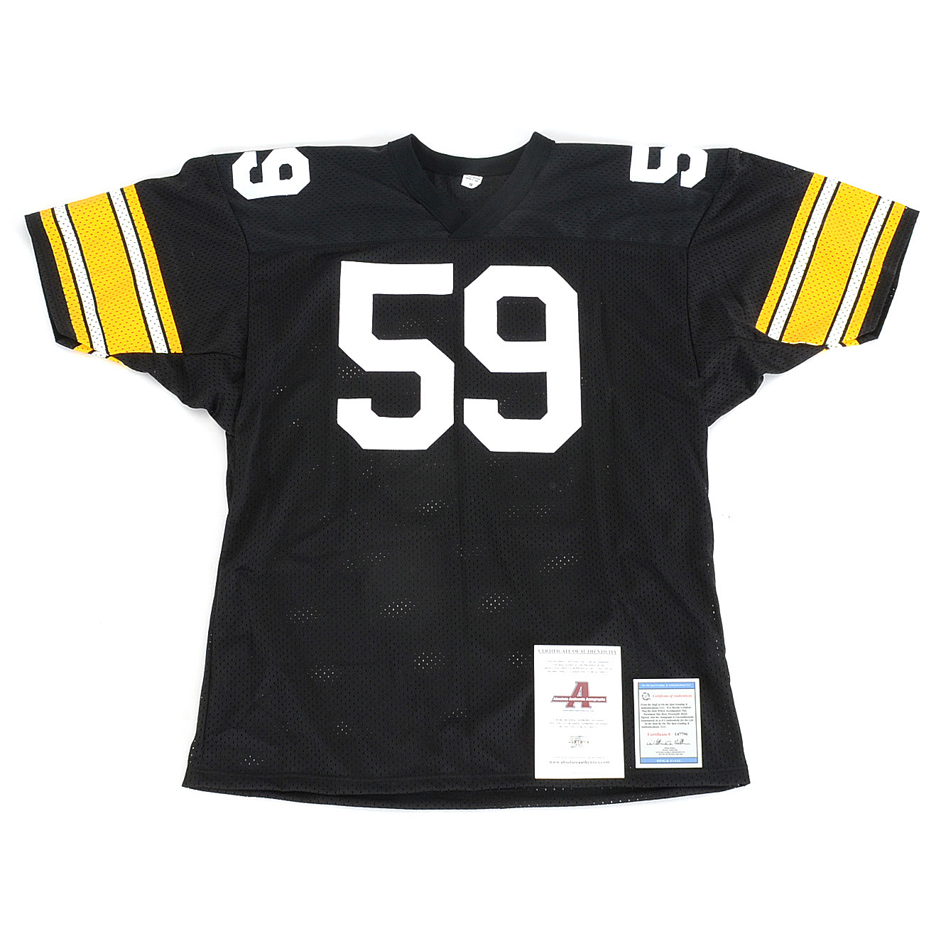 Jack Ham Signed Steelers NFL Football Jersey EBTH