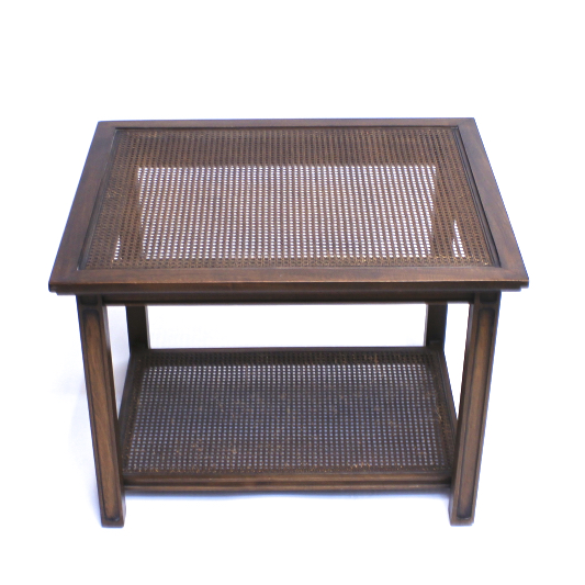 Vintage Cane Side Tables EBTH