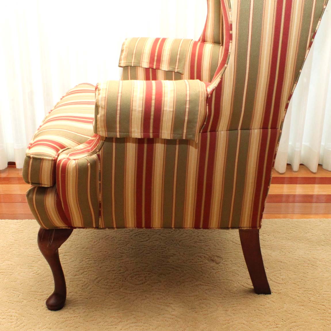 Sherrill Furniture Wing Back Chair | EBTH