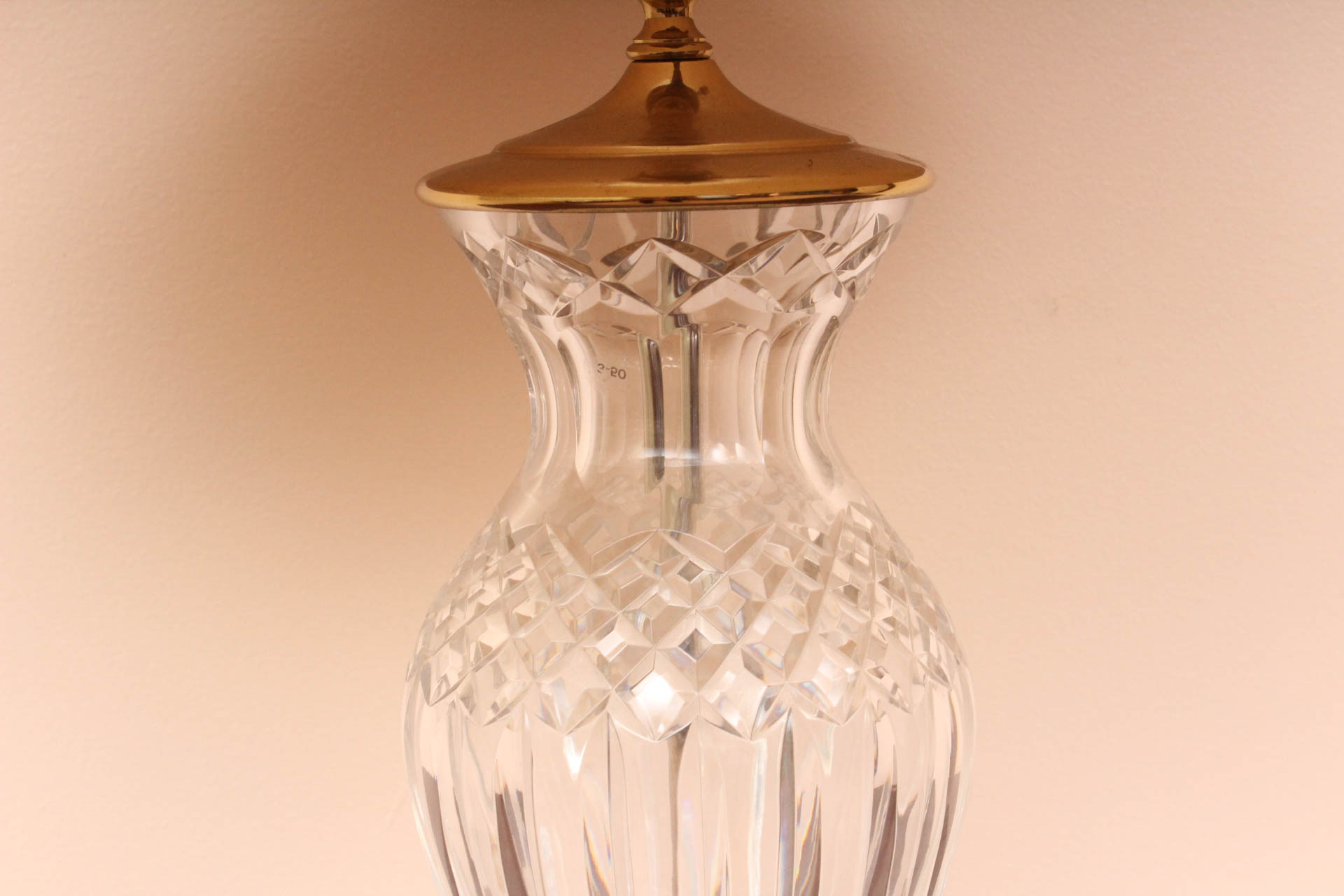 Waterford Crystal "Kelsey" Table Lamp EBTH