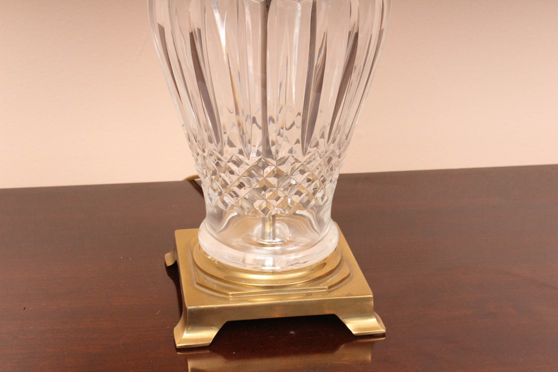 Waterford Crystal "Kelsey" Table Lamp EBTH