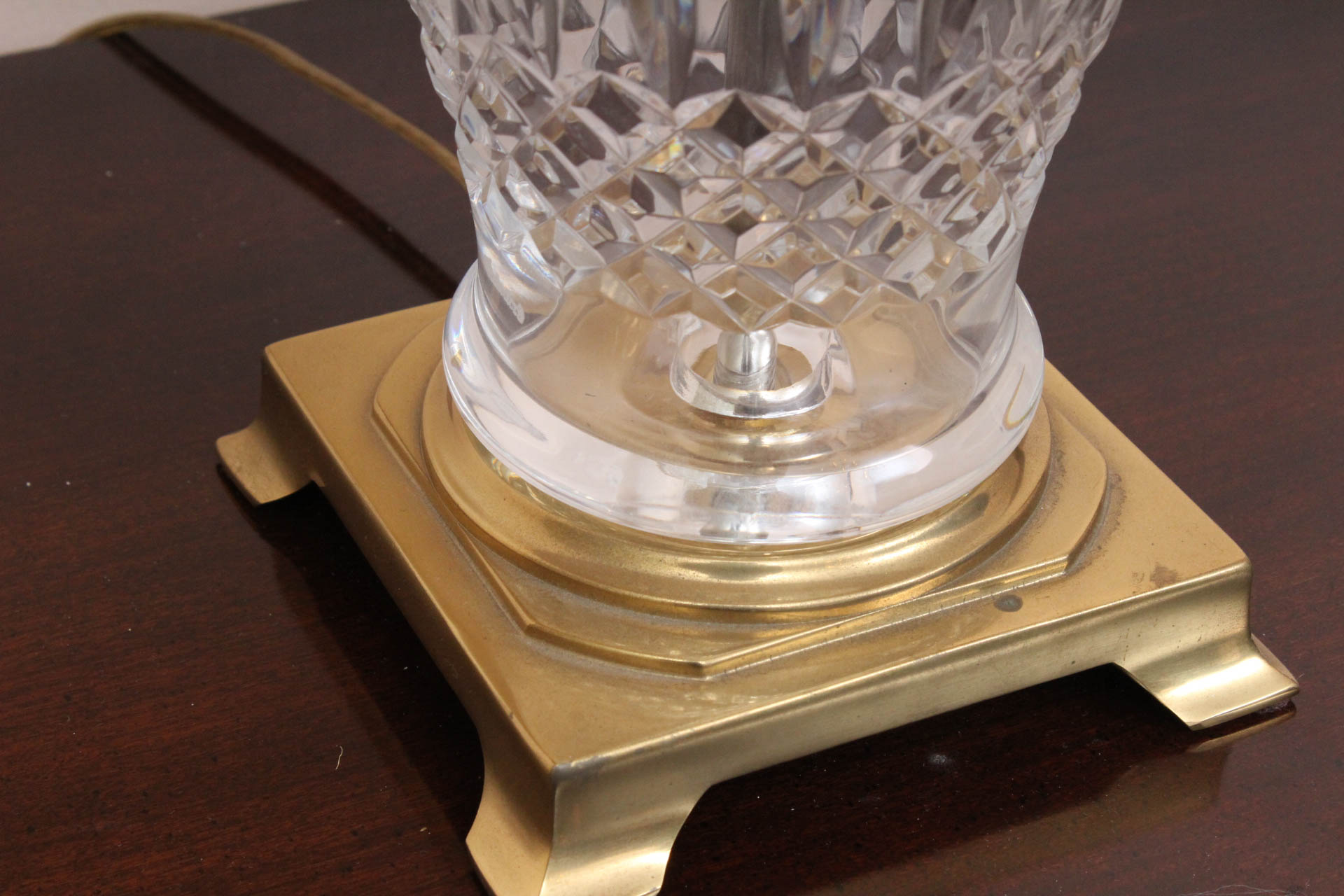 Waterford Crystal "Kelsey" Table Lamp EBTH