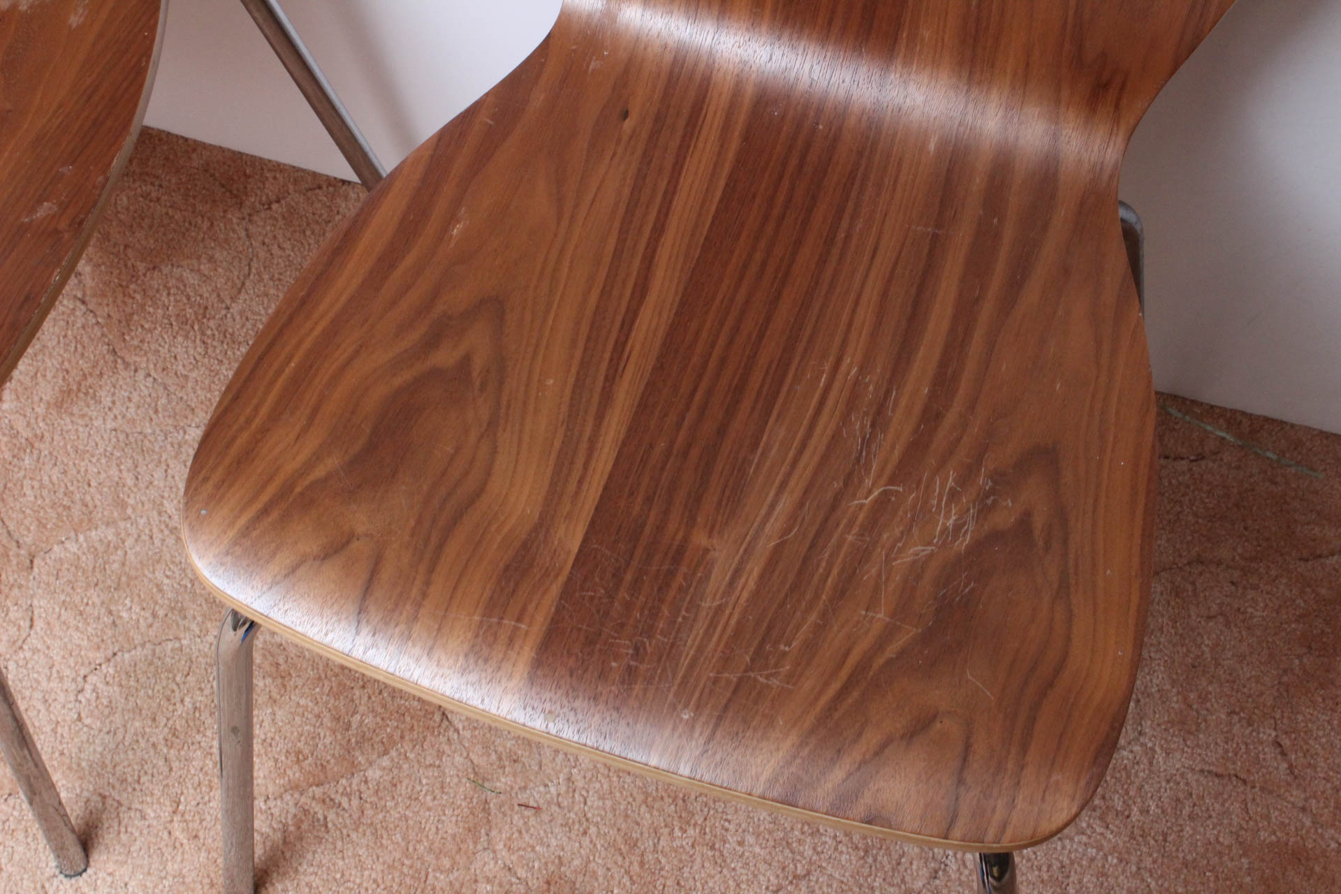 Three Bentwood Chairs by Crate & Barrel EBTH