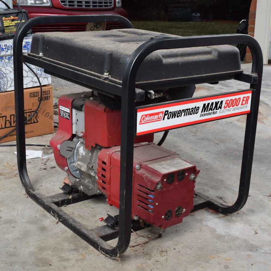 Coleman Powermate Maxa 5000 ER Generator EBTH
