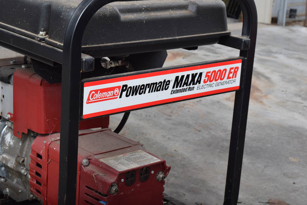 Coleman Powermate Maxa 5000 ER Generator EBTH