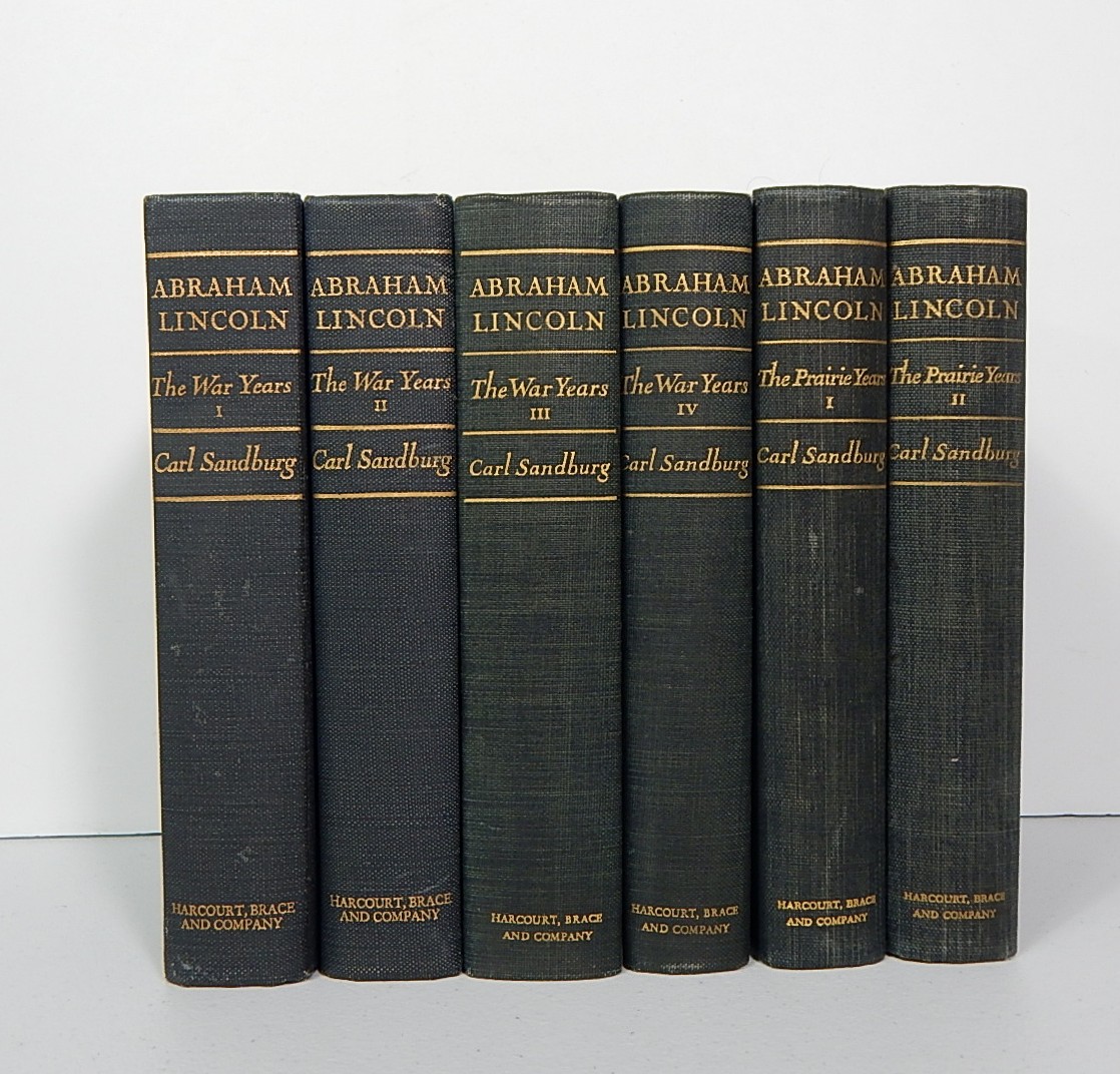 1926-and-1939-abraham-lincoln-series-by-carl-sandburg-ebth