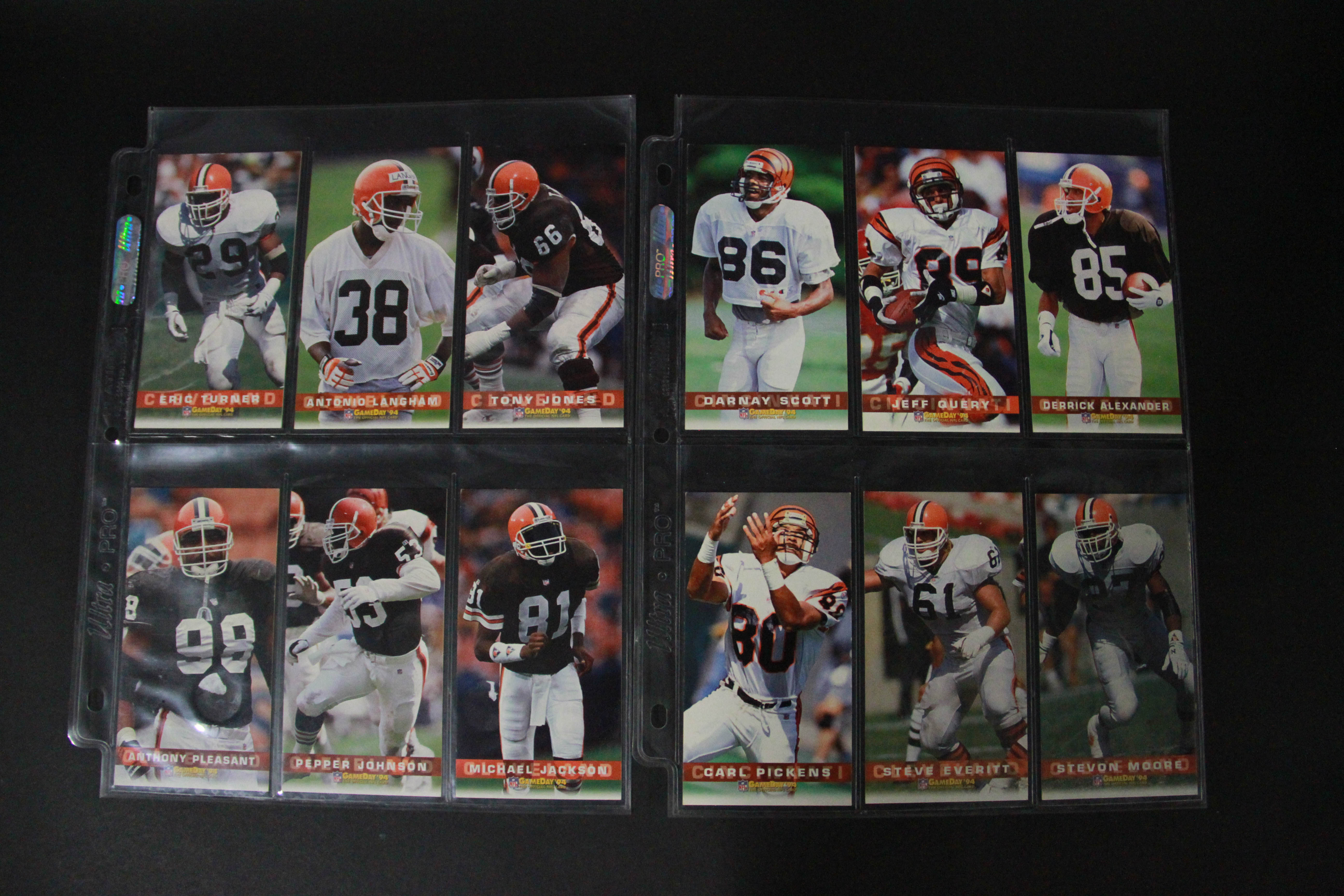Fleer NFL GameDay "94" Cards Including Troy Aikman EBTH