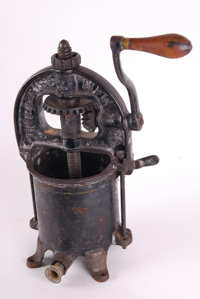 Antique Enterprise Fruit Press and Sausage Stuffer EBTH