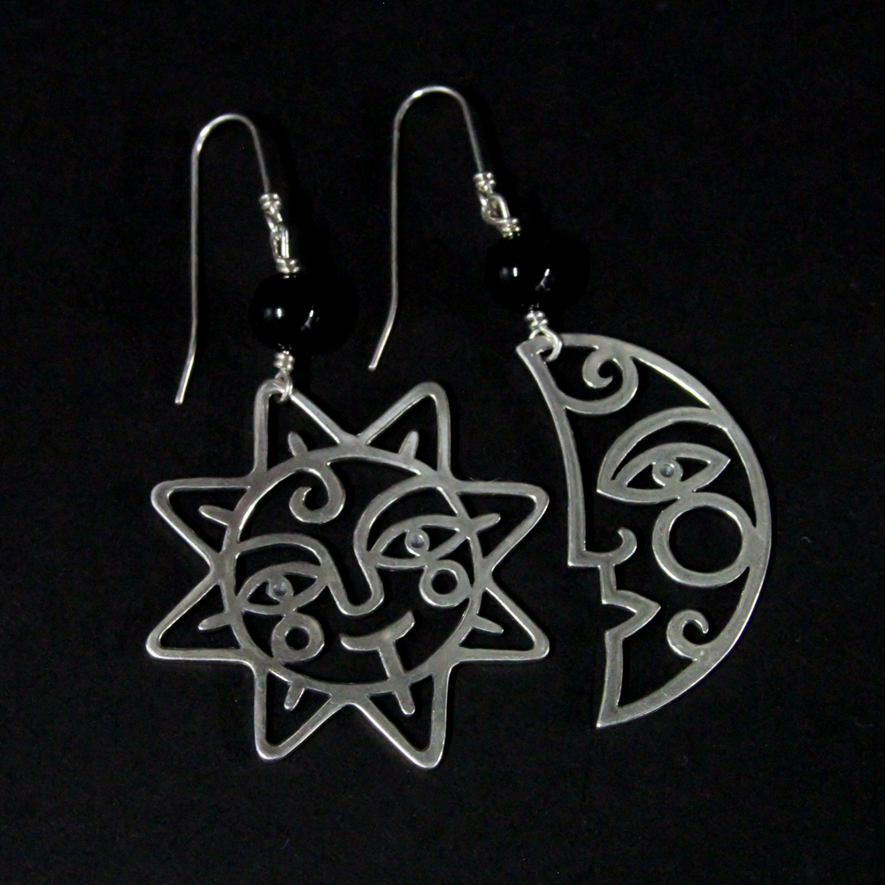 james avery sun and moon earrings