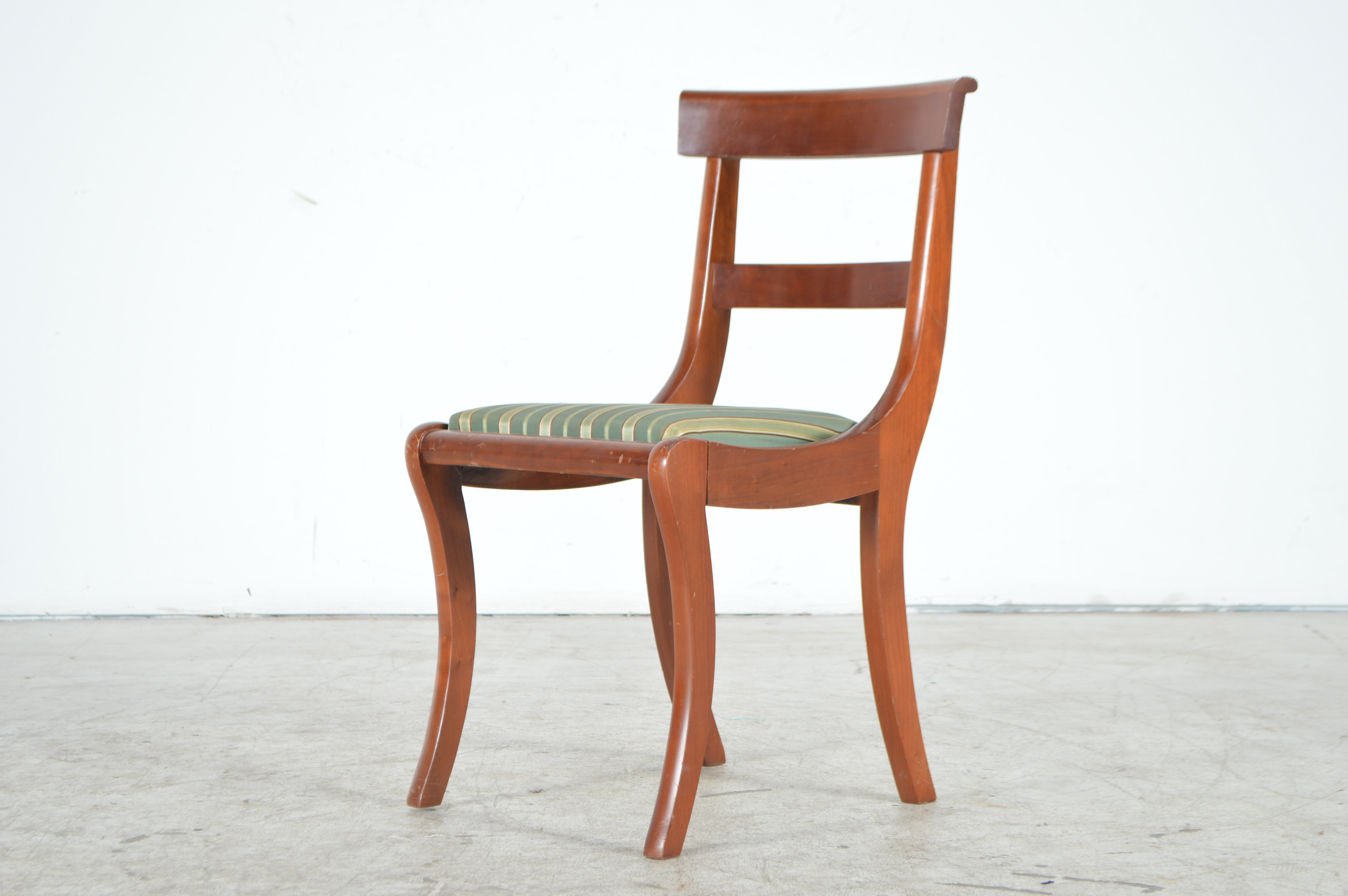 Set of Four Cherry Dining Chairs EBTH