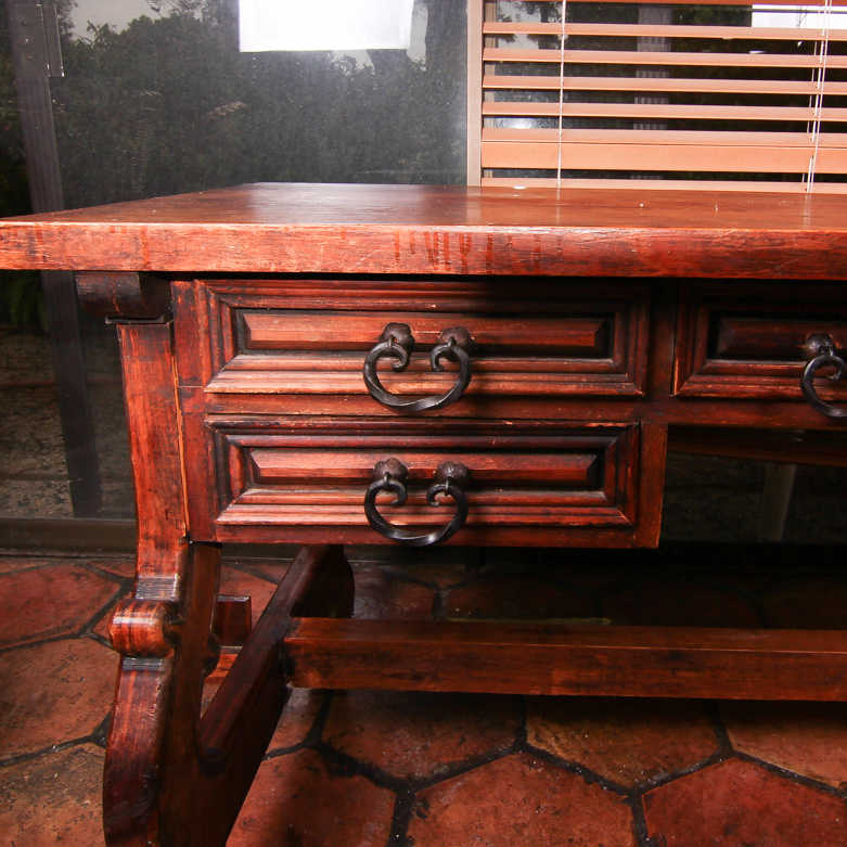 Spanish Colonial Style Desk EBTH