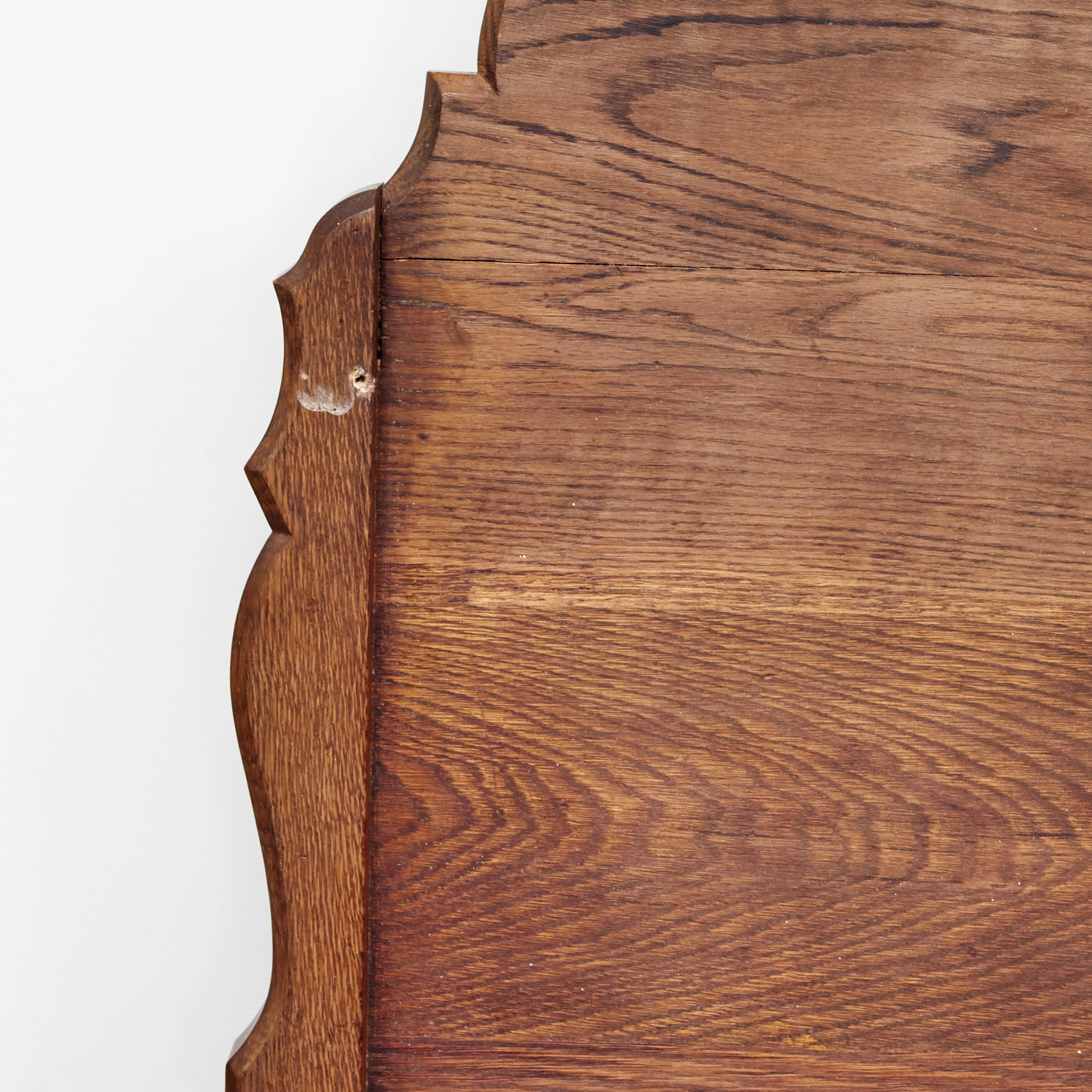 Antique Oak King Size Headboard EBTH