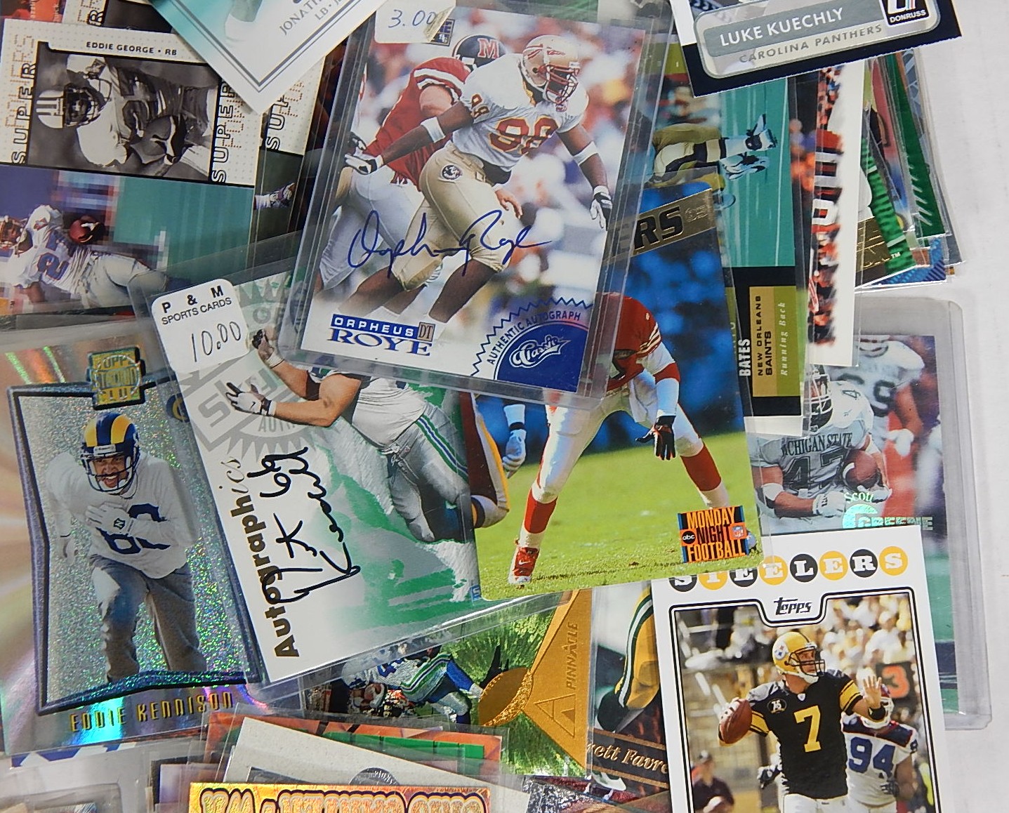 Large Football Card Collection EBTH