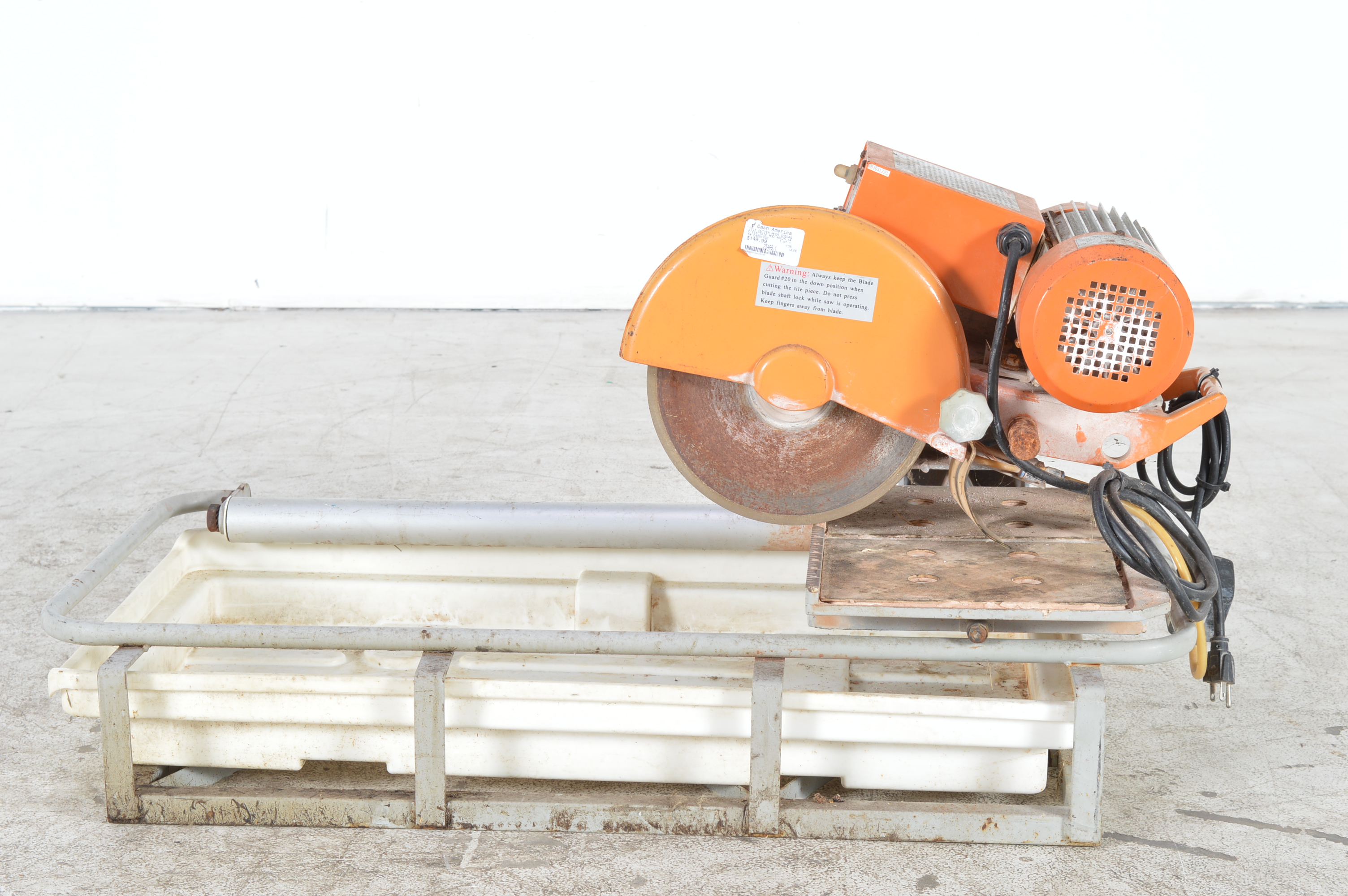 Chicago Electric 10" Tile Saw EBTH