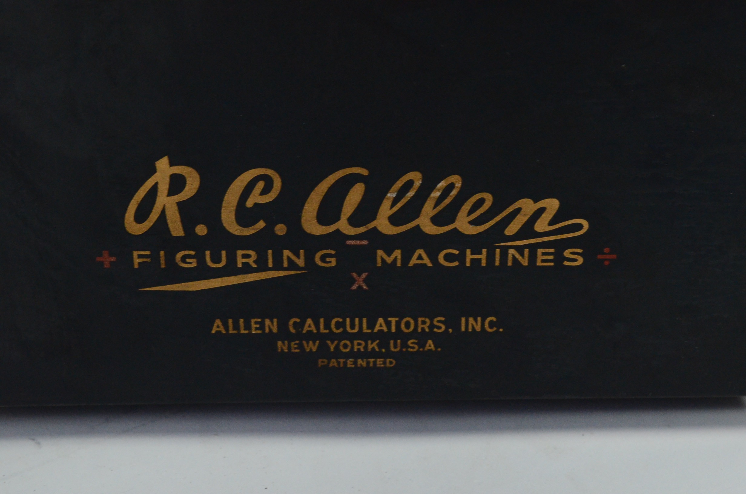 1930s R.C. Allen Adding Machine EBTH