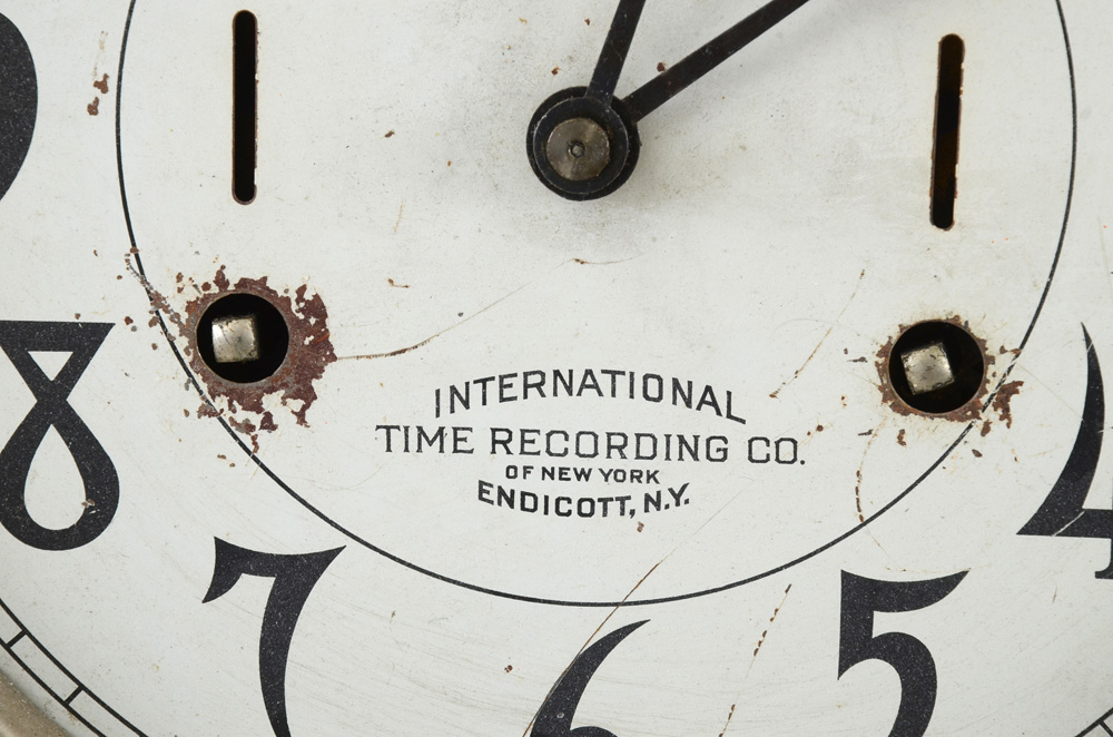 Antique Time Punch Clock EBTH