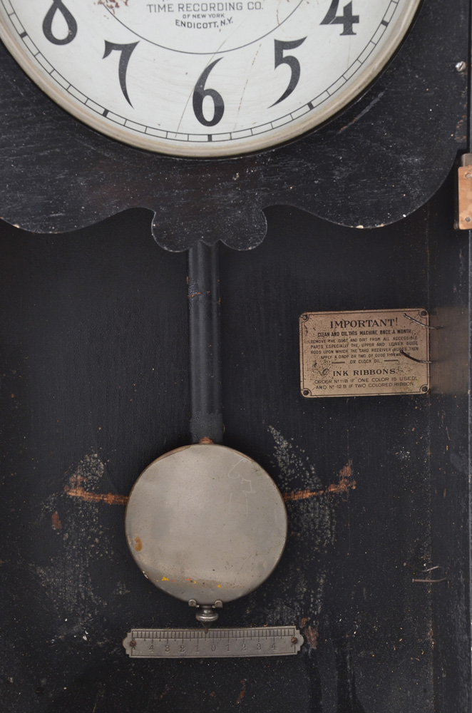 Antique Time Punch Clock EBTH