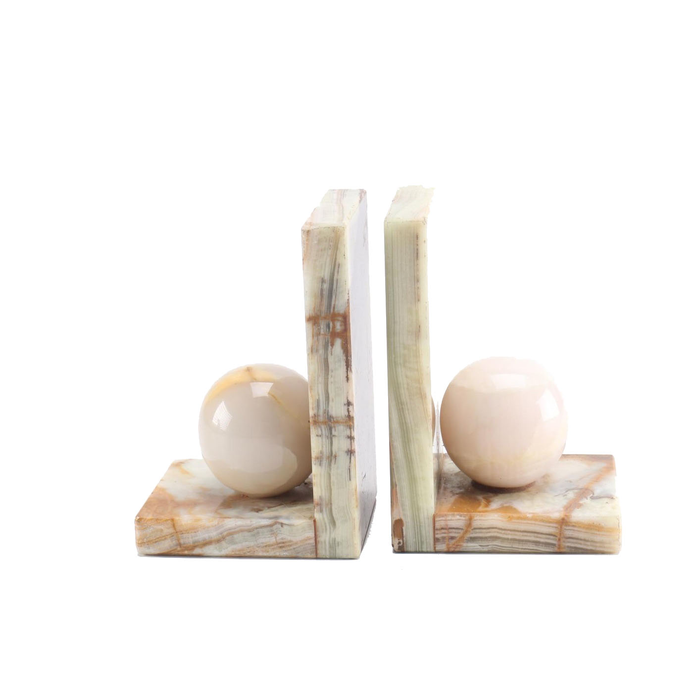 Onyx Bookends EBTH