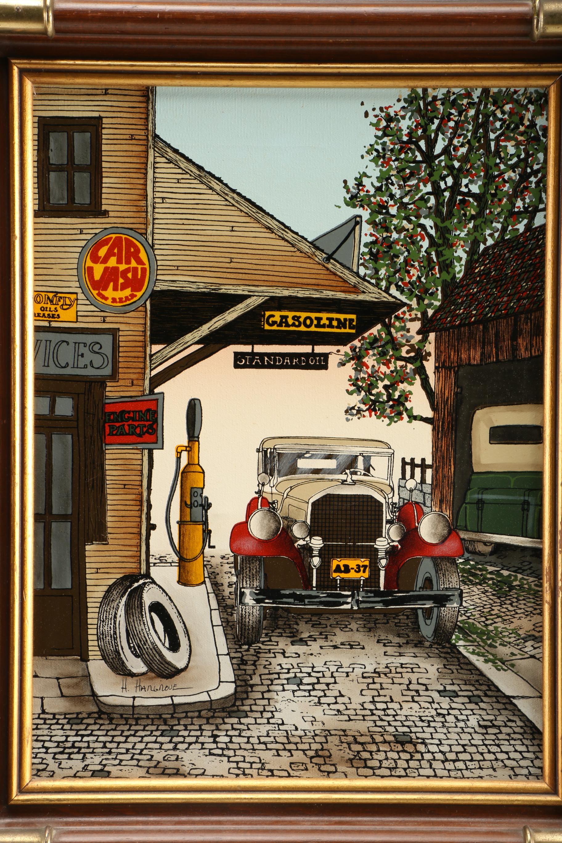 Collection of Original H. Hargrove Paintings EBTH