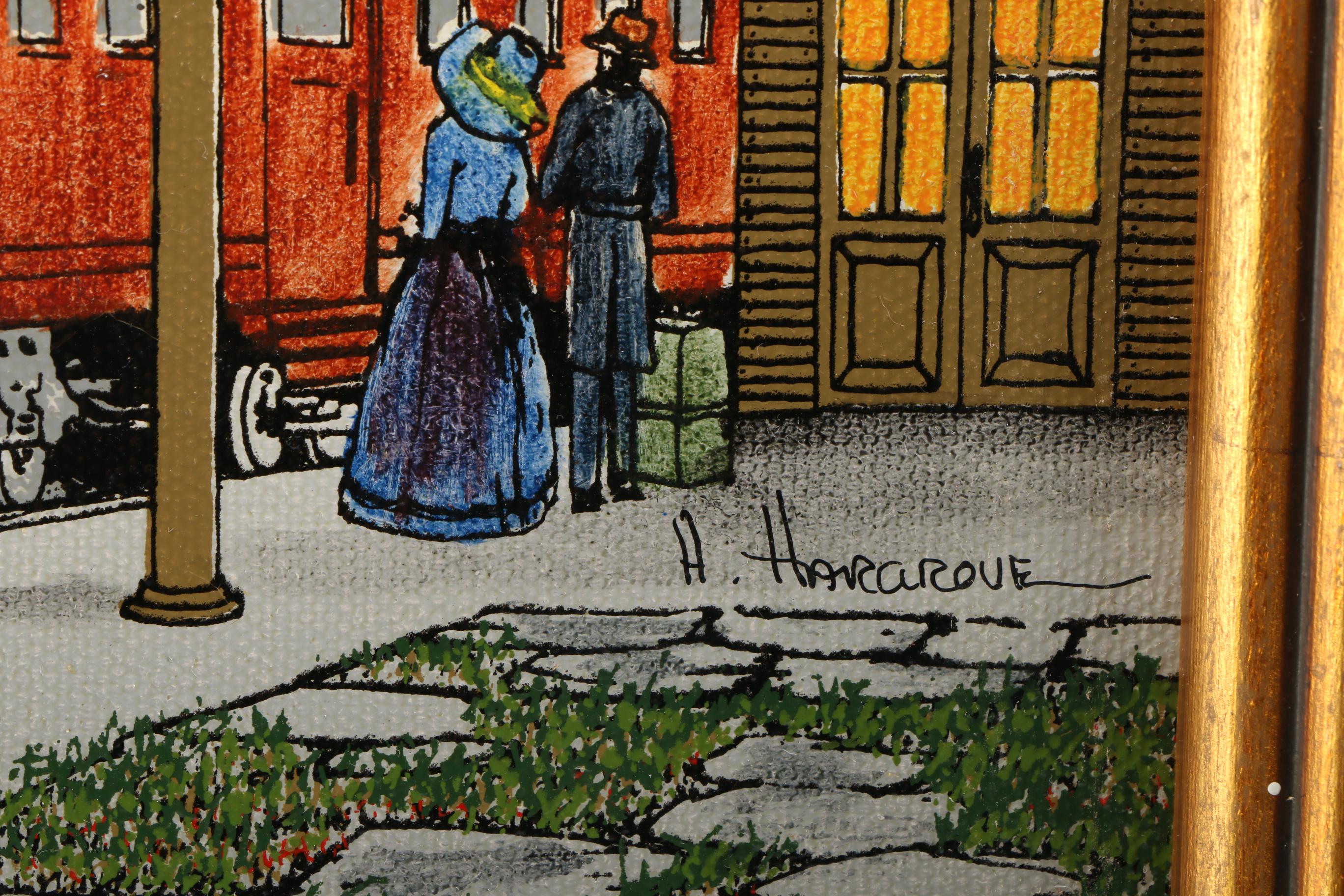 Collection of Original H. Hargrove Paintings EBTH