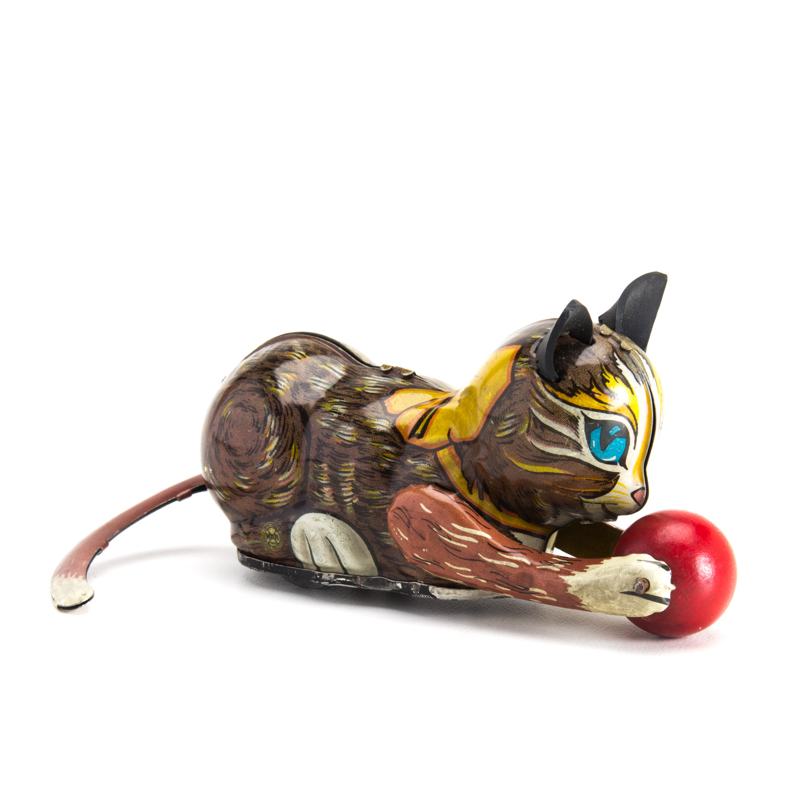 Vintage Marx Tin Lithograph WindUp Toy Cat EBTH