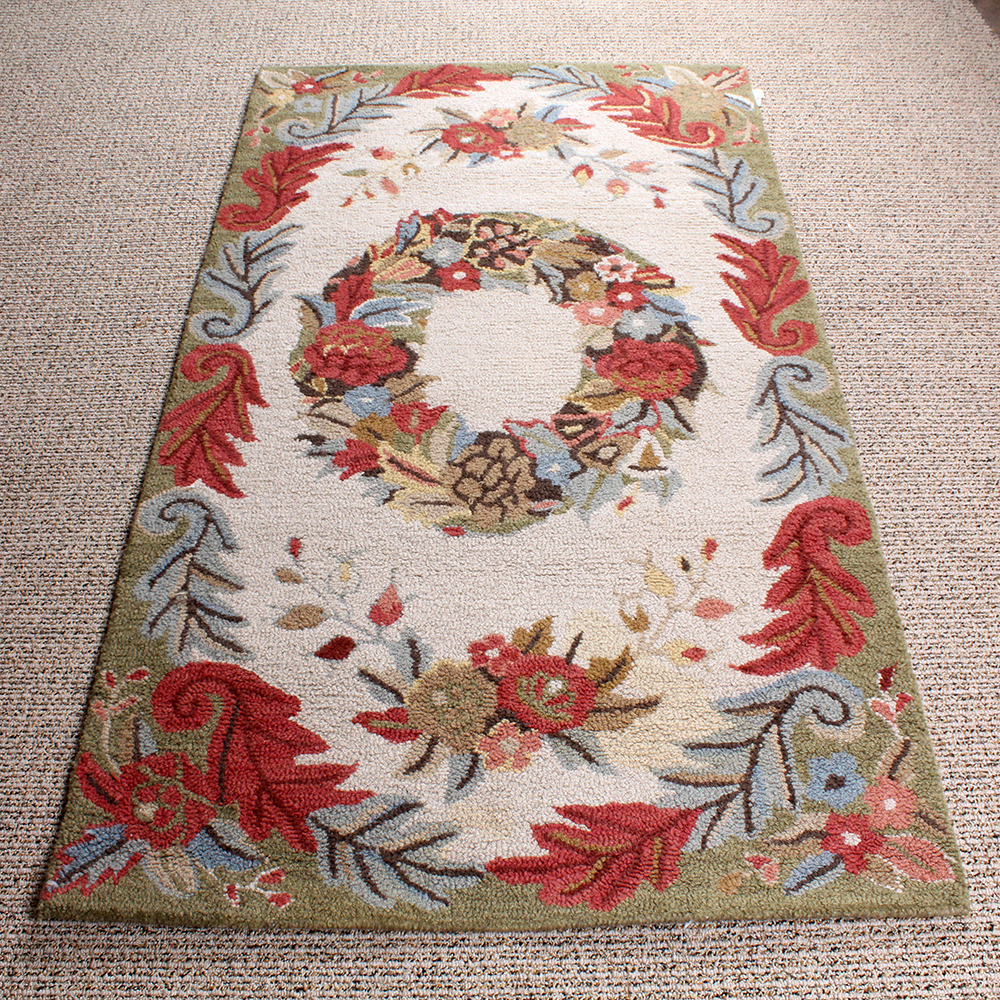 Tufted Pottery Barn Area Rug by Kaleen EBTH