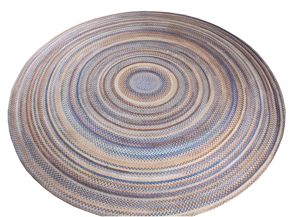 Capel American Legacy "Natural Blue" Braided Rug EBTH