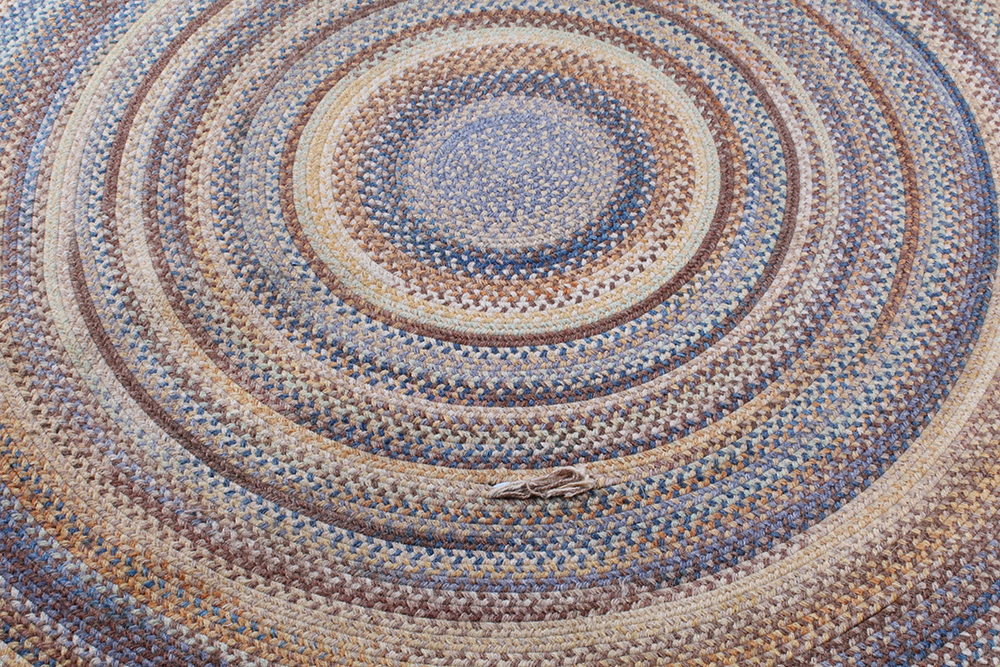 Capel American Legacy "Natural Blue" Braided Rug EBTH
