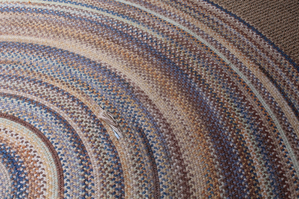 Capel American Legacy "Natural Blue" Braided Rug EBTH
