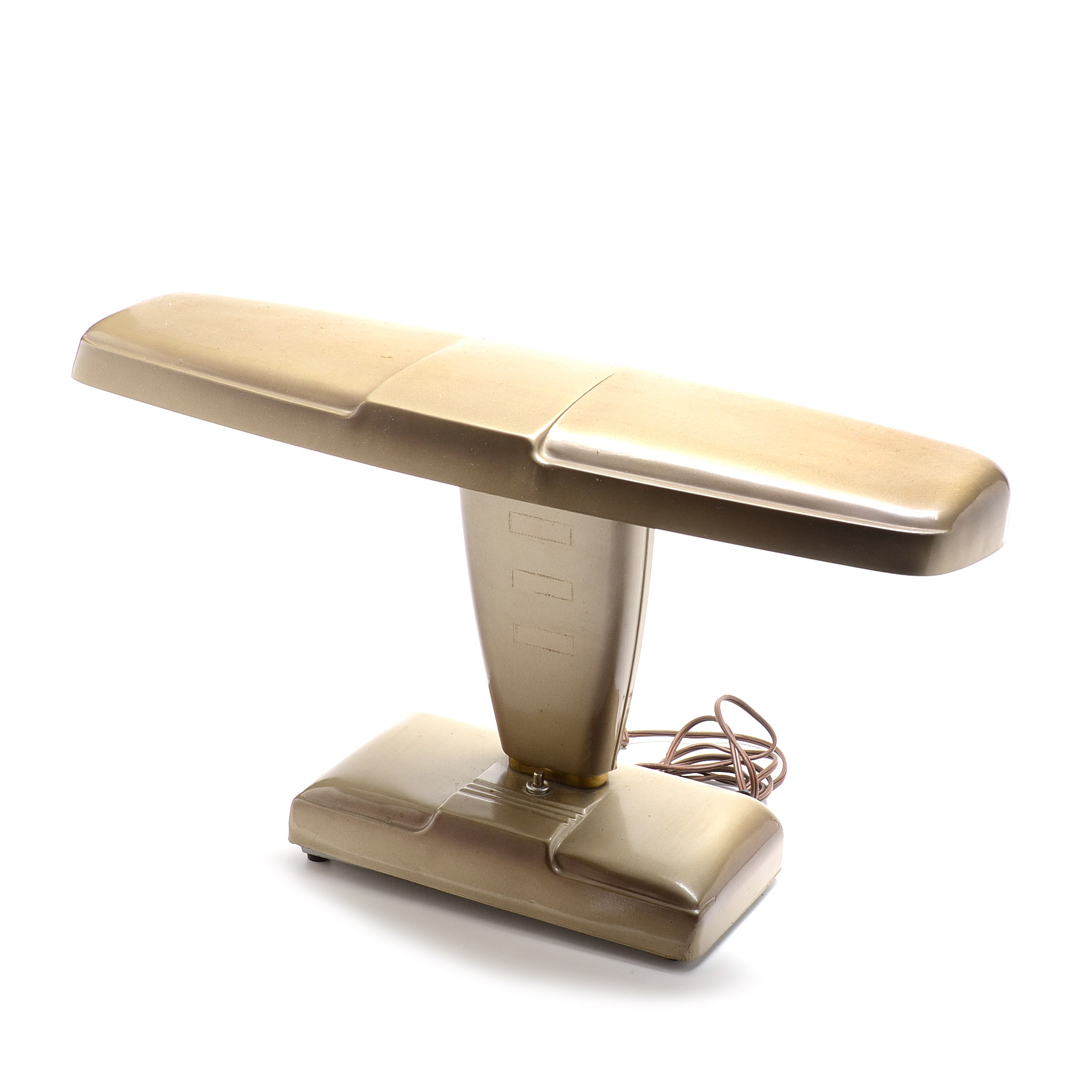 Vintage Art Deco Fluorescent Desk Lamp Ebth