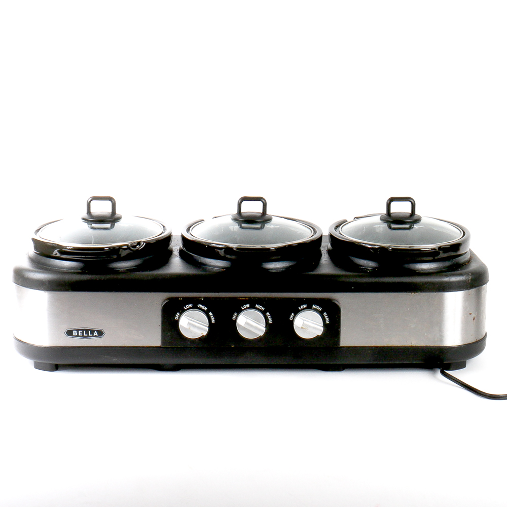 Bella Three Section Food Warmer EBTH