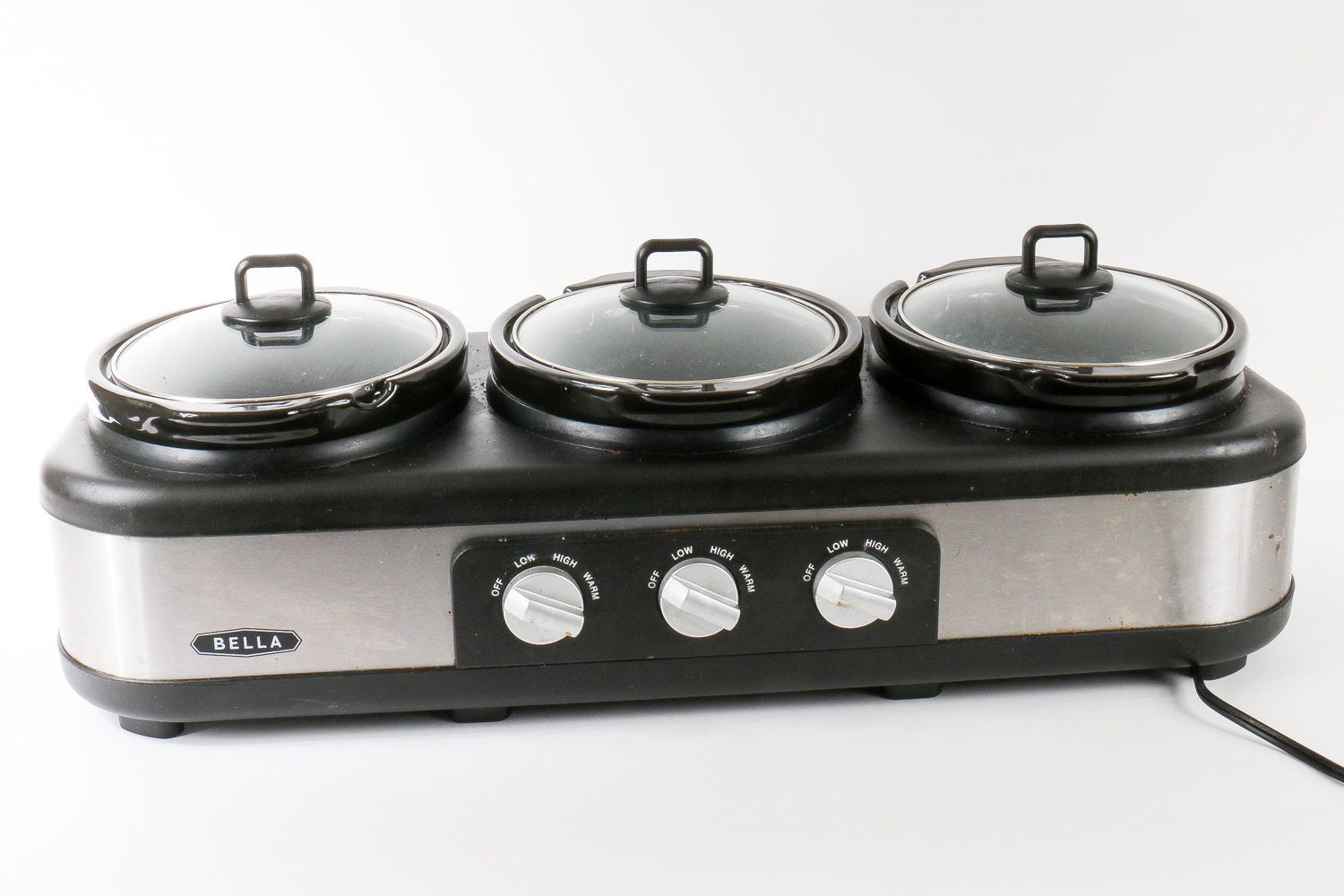 Bella Three Section Food Warmer EBTH