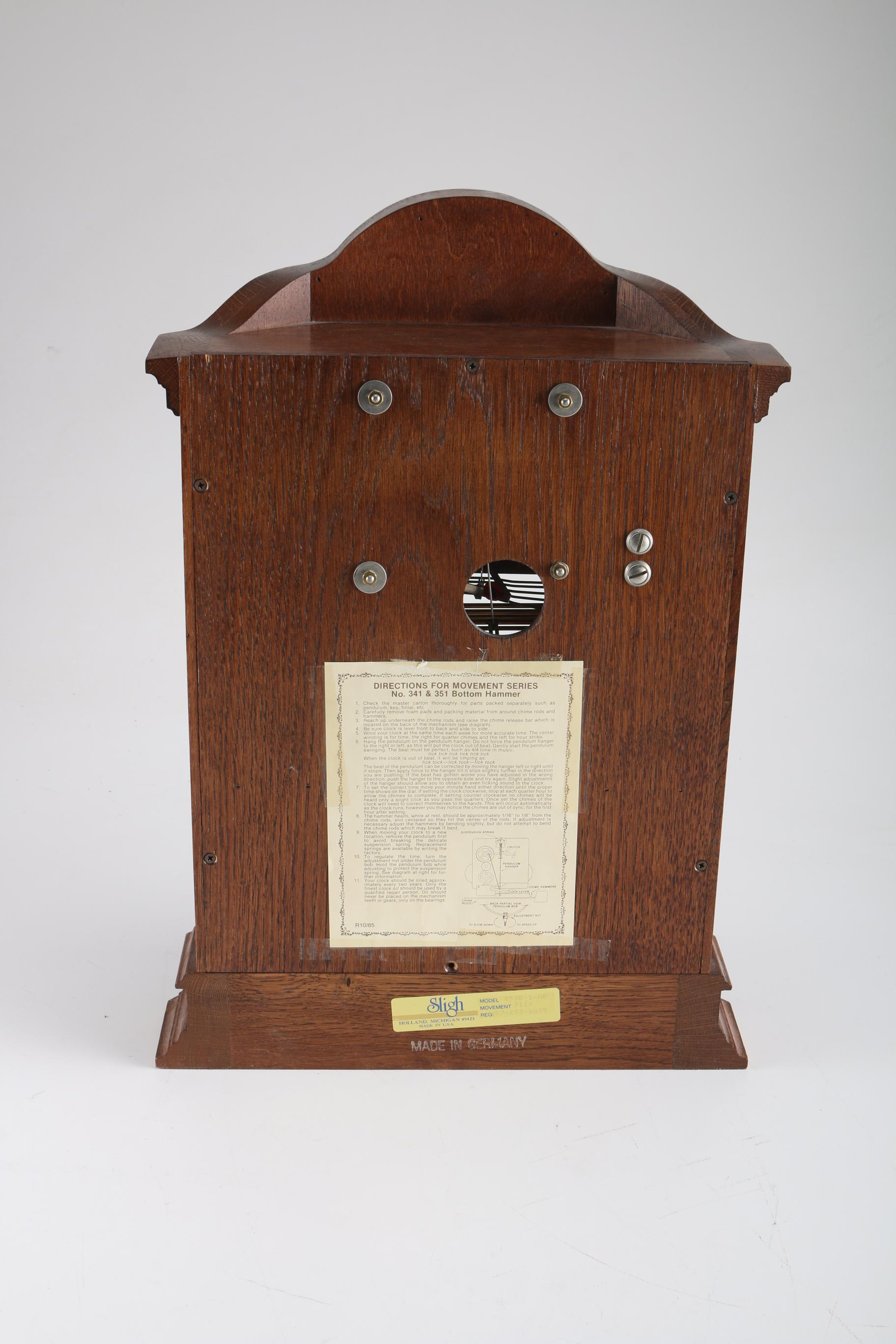 Sligh Mantel Clock EBTH