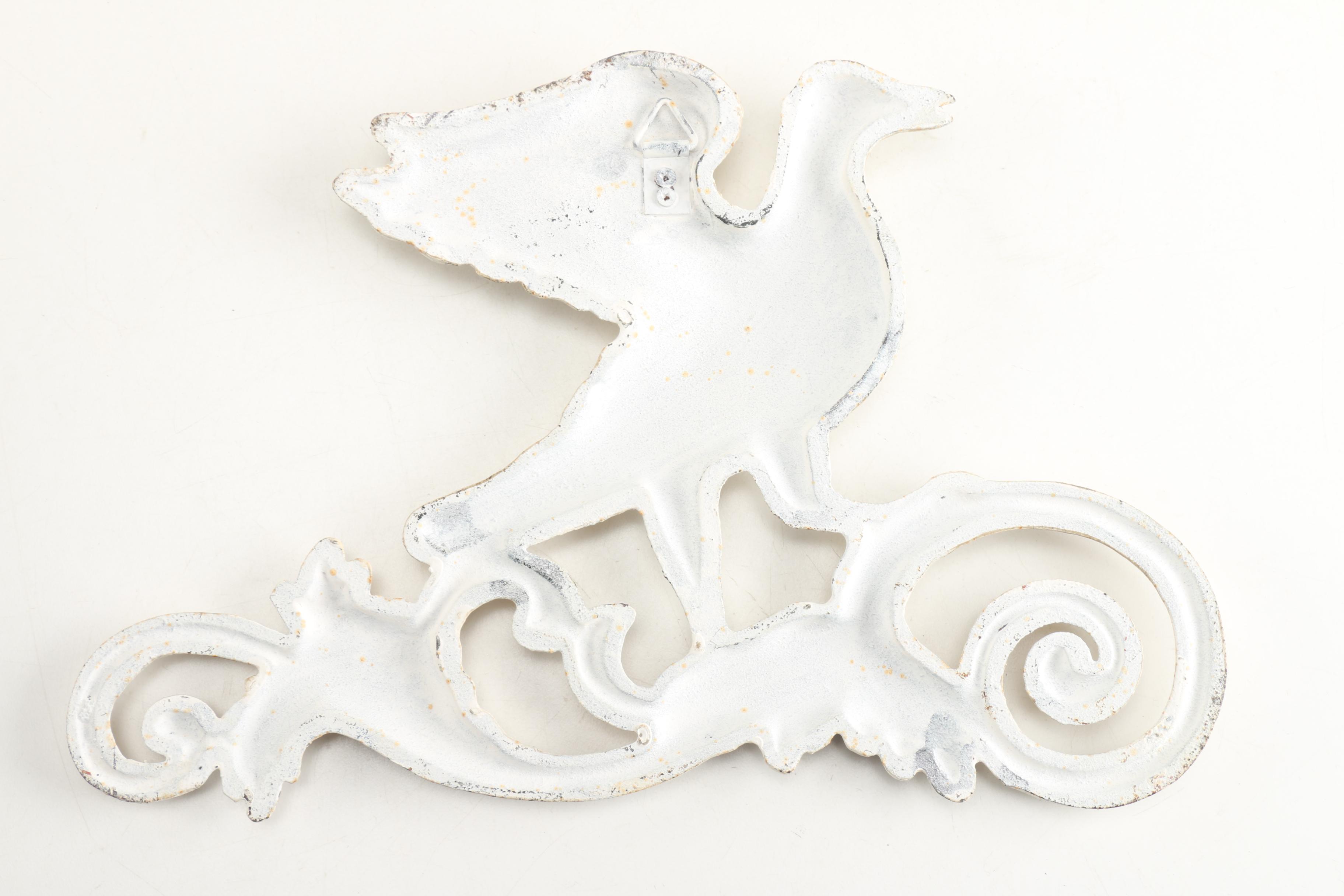 Iron Bird Wall Decor EBTH