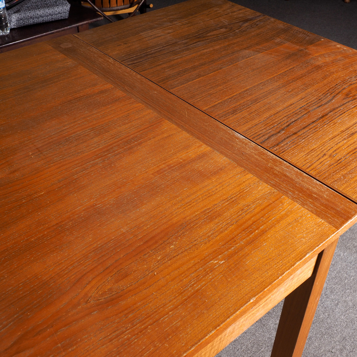 Danish Modern Dining Table With Leaf Extensions EBTH