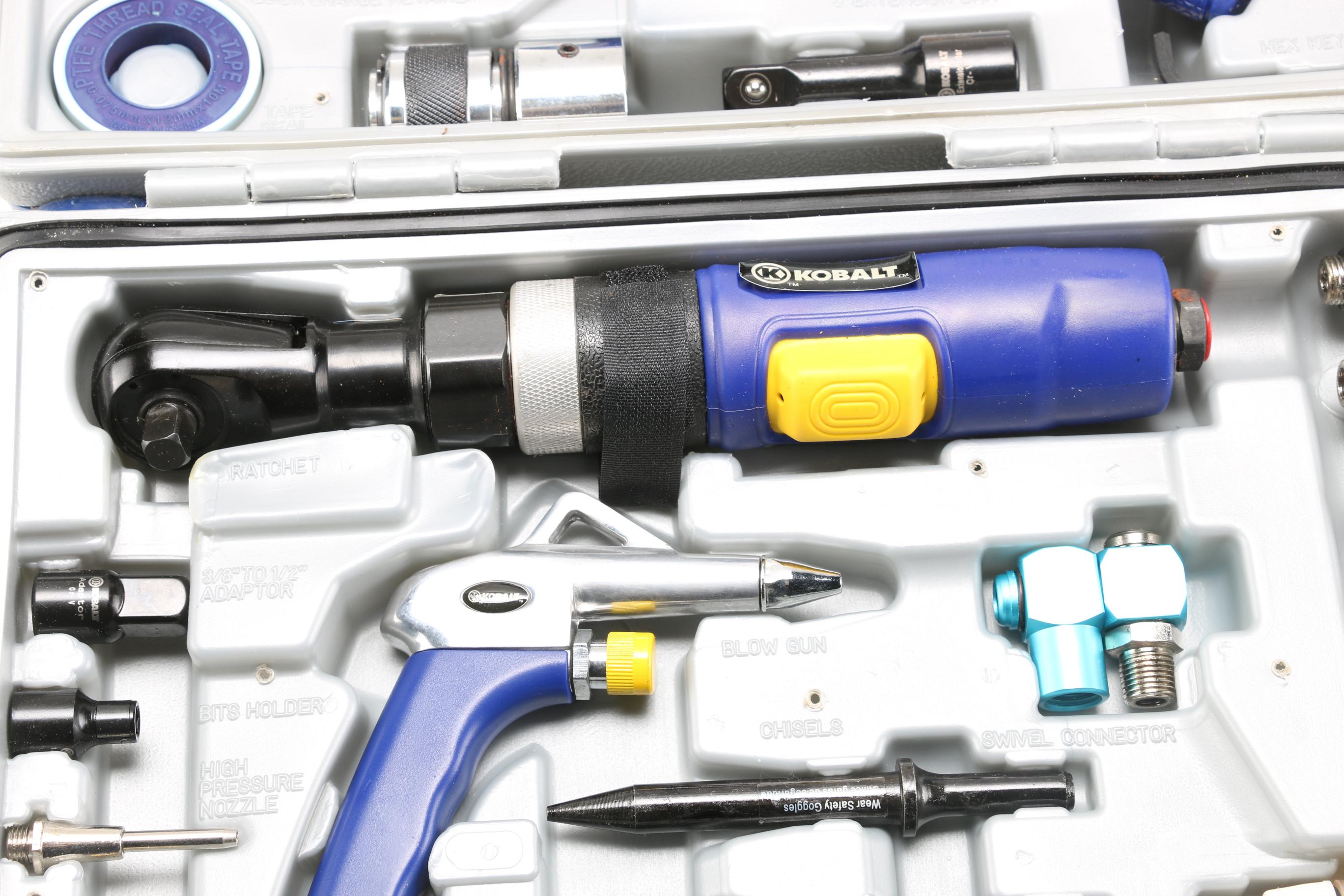 Michelin Roadside Emergency Kit and Kobalt Air Tool EBTH