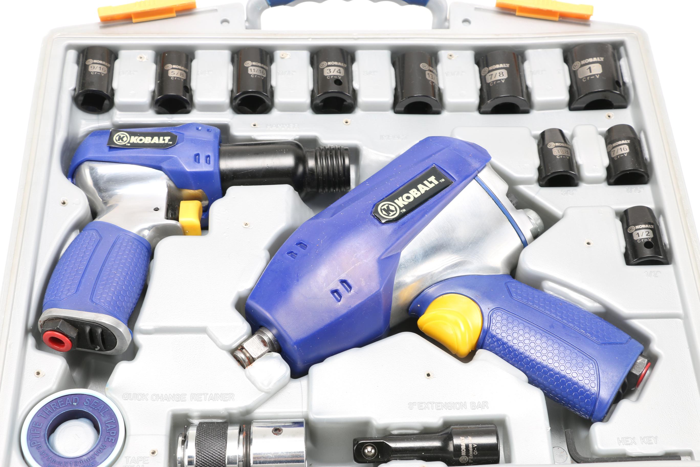 Michelin Roadside Emergency Kit and Kobalt Air Tool EBTH