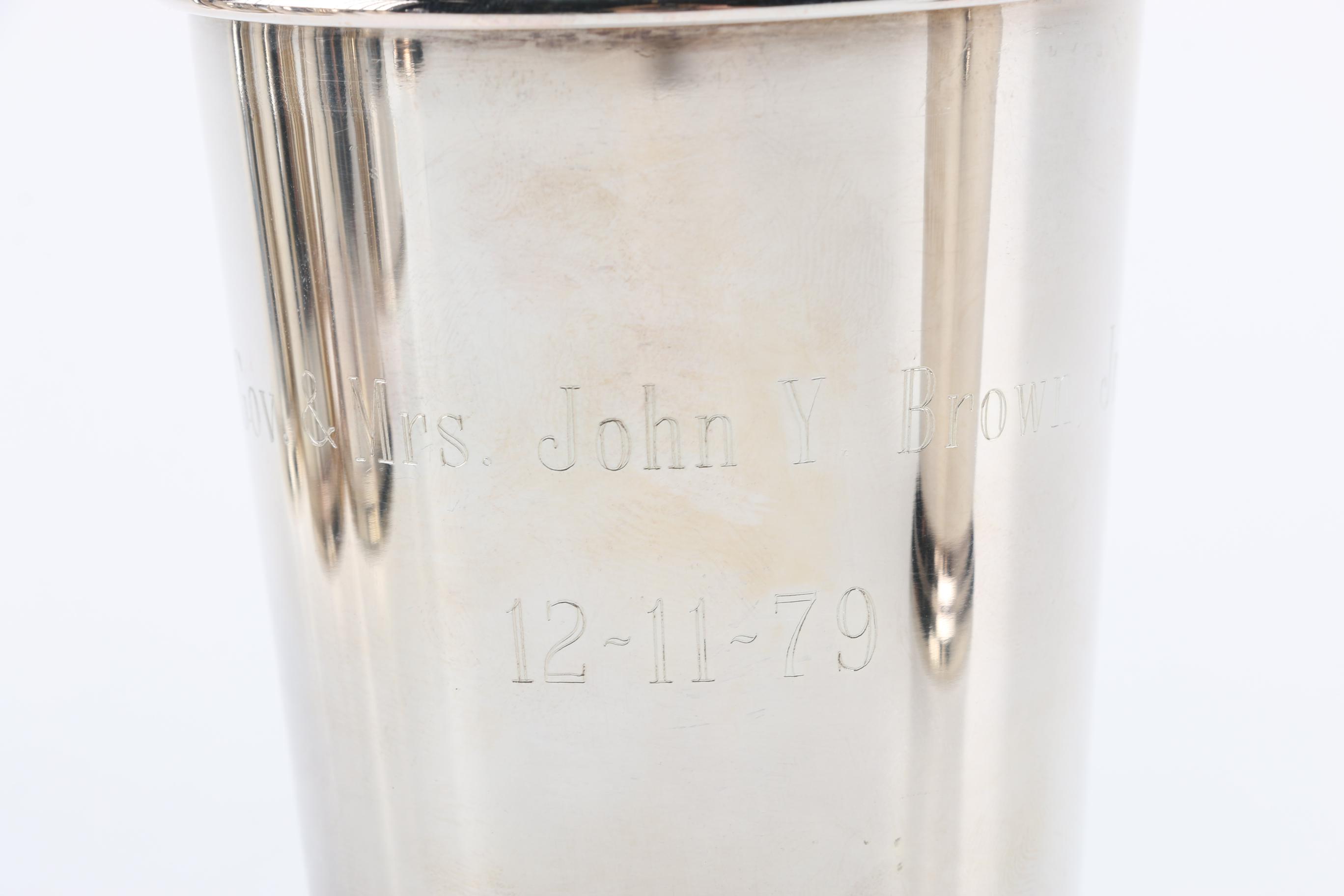 Set of Silver Plated Mint Julep Cups EBTH
