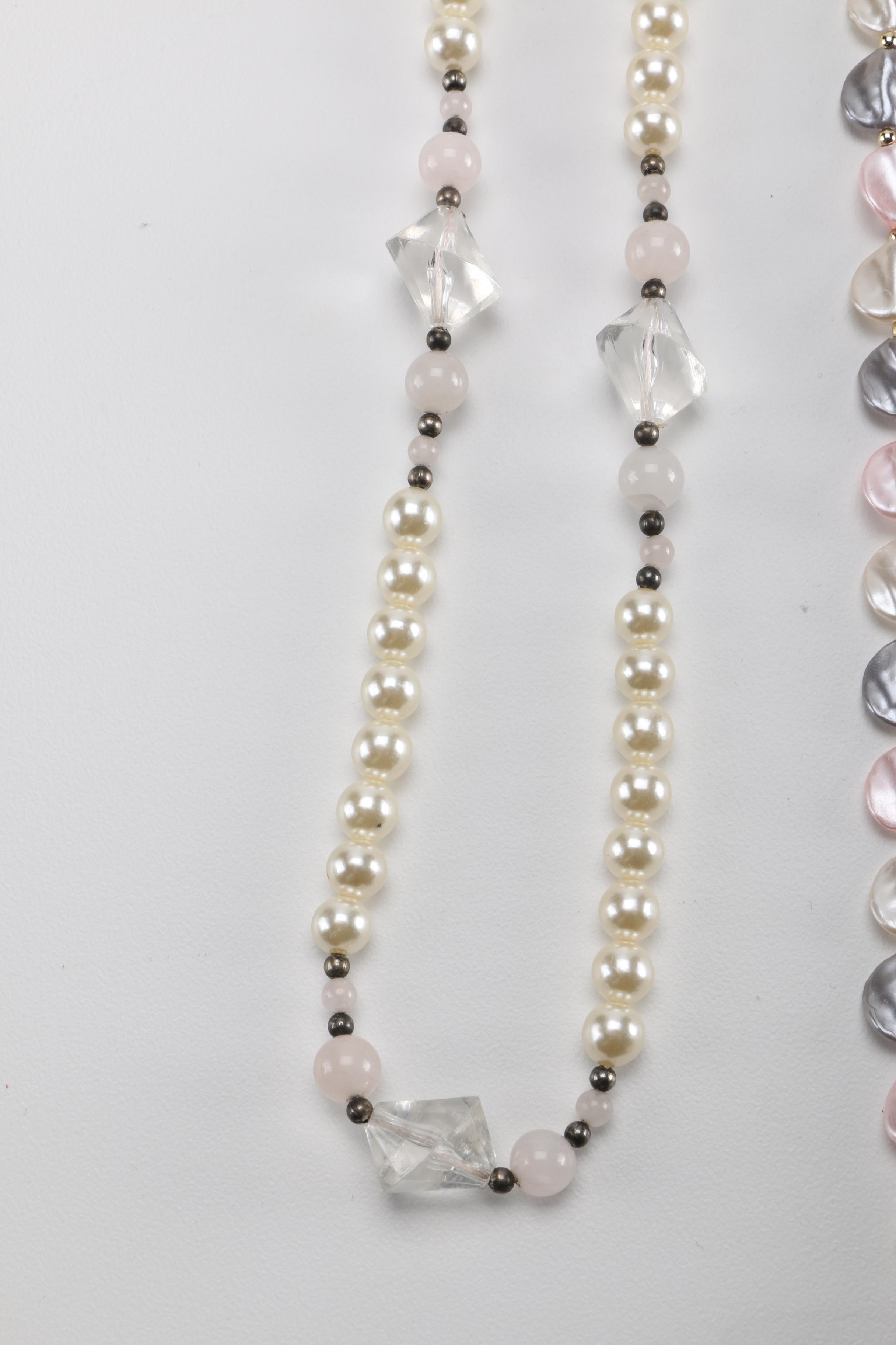 Assortment of Beaded Costume Necklaces EBTH