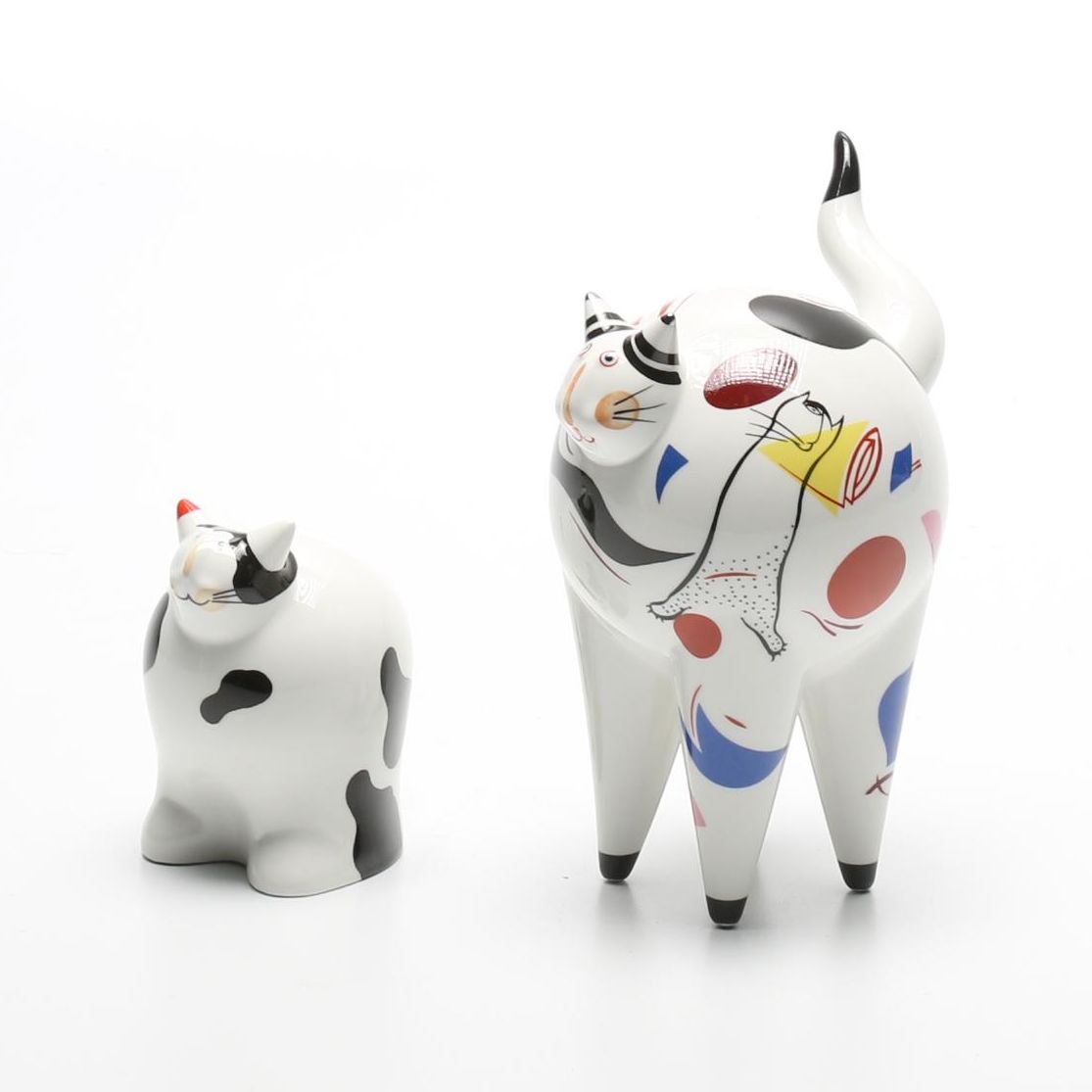 Villeroy & Boch Cat Figurines EBTH