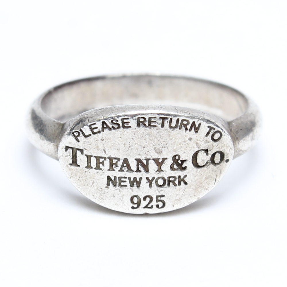 Tiffany and Co. "Return to Tiffany" Sterling Silver Ring EBTH