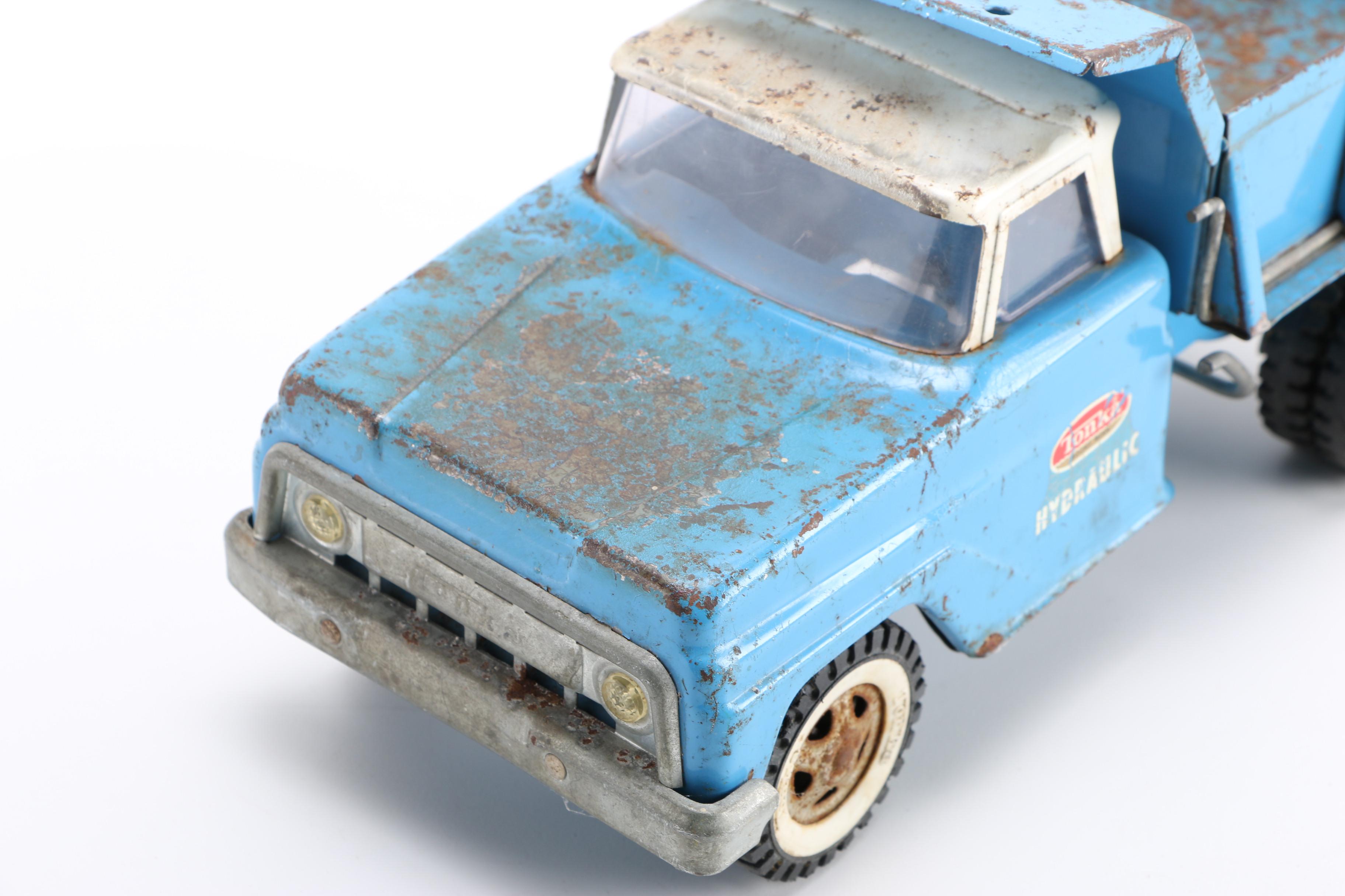 1960s Vintage Tonka Toy Pressed Metal Trucks EBTH